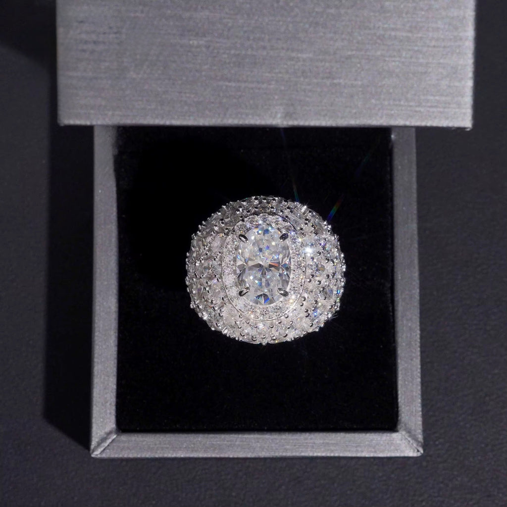 Boss Moissanite Ring