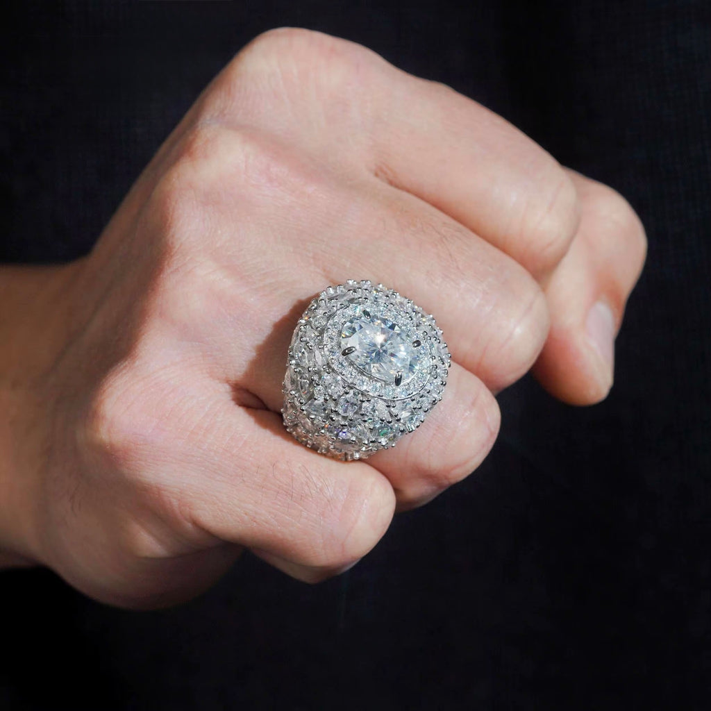 Boss Moissanite Ring