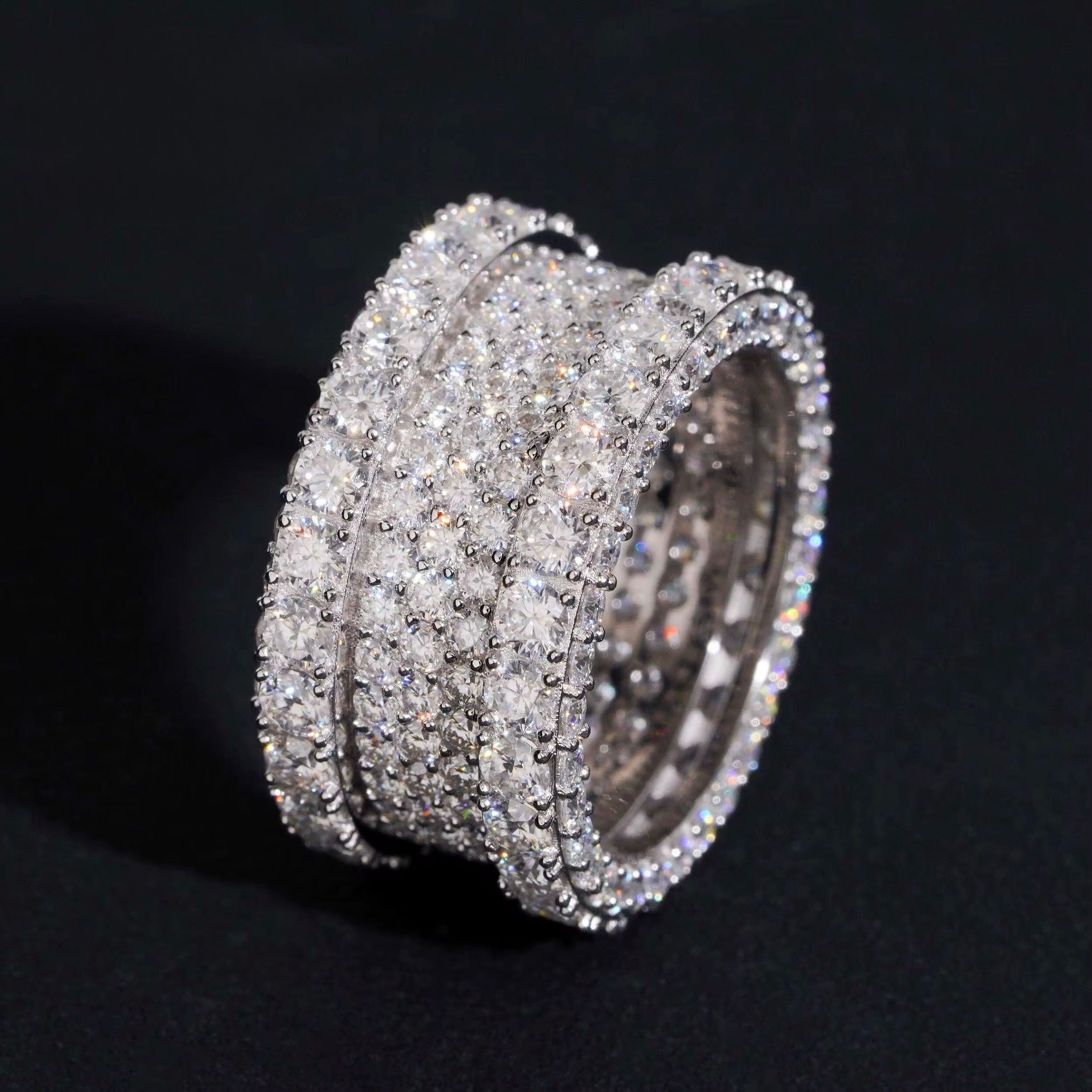 Eternity radiance ring