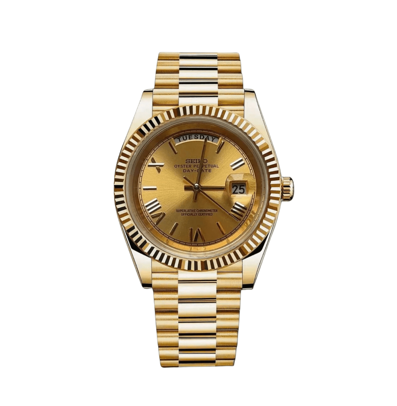 SEIKOMOD 'GOLDEN BULLET' DAYDATE PRESIDENTIAL