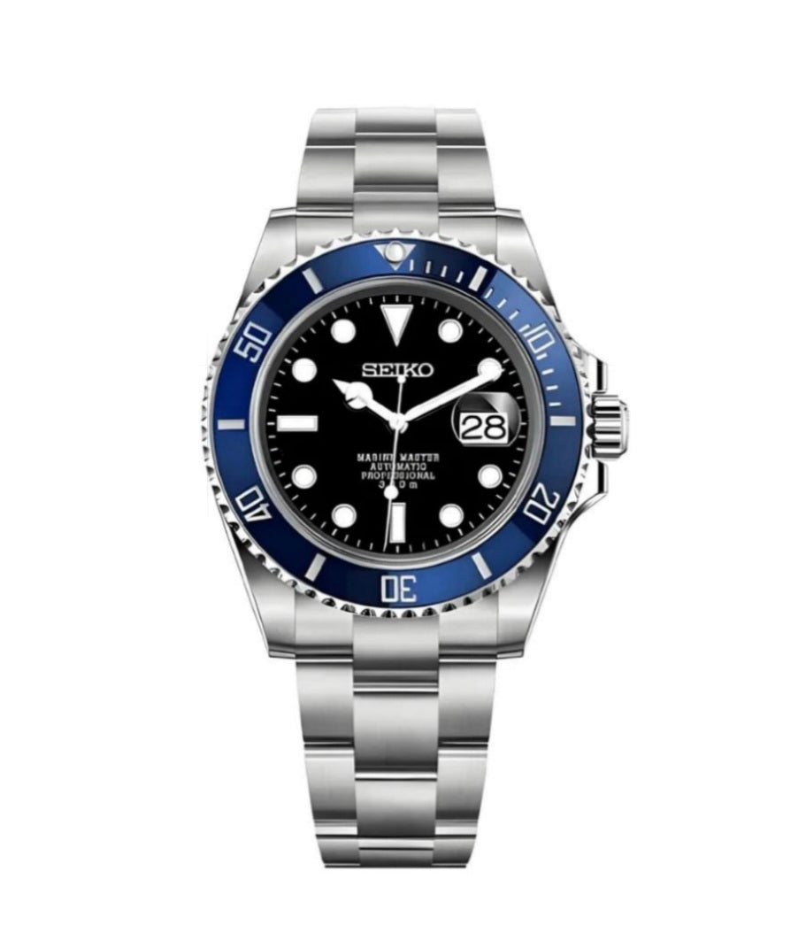 SEIKO MOD 'BLACK TIDE' SUBMARINER