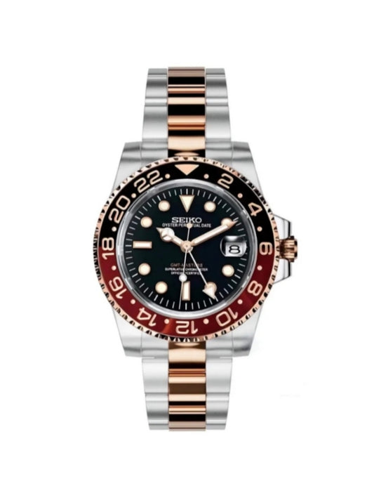 SEIKOMOD 'ROOTBEER' GMT MASTER II