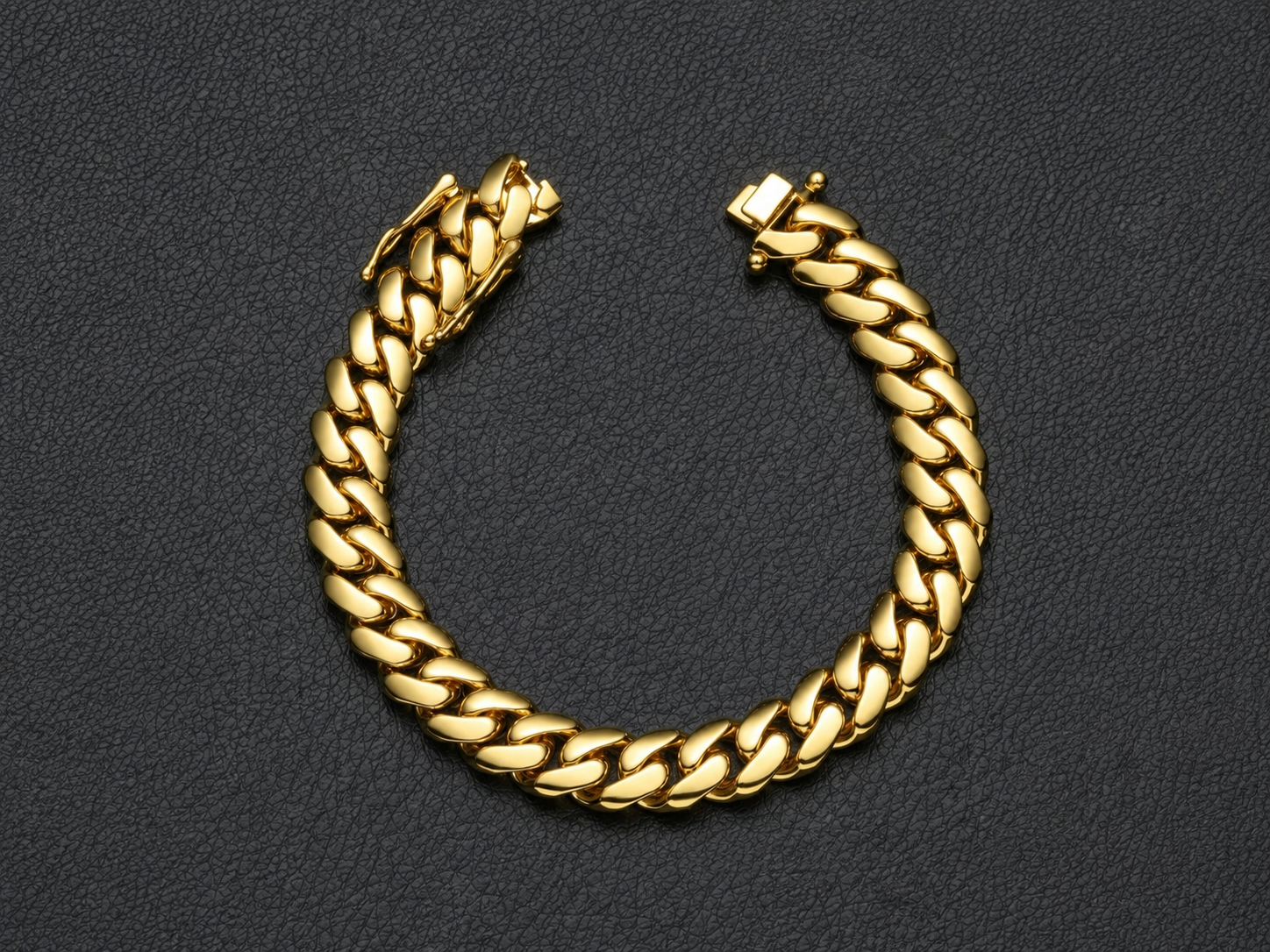 10mm Cuban Gold Filled Chain & Bracelet