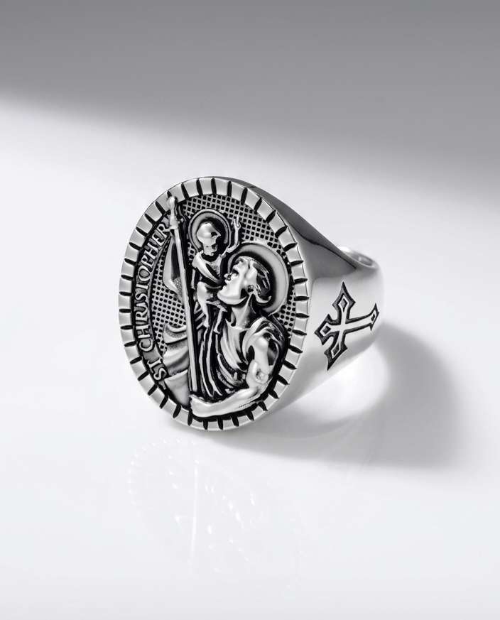 STEELIX St.Christophers Ring