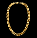 Cuban Chain 14mm 14K Gold