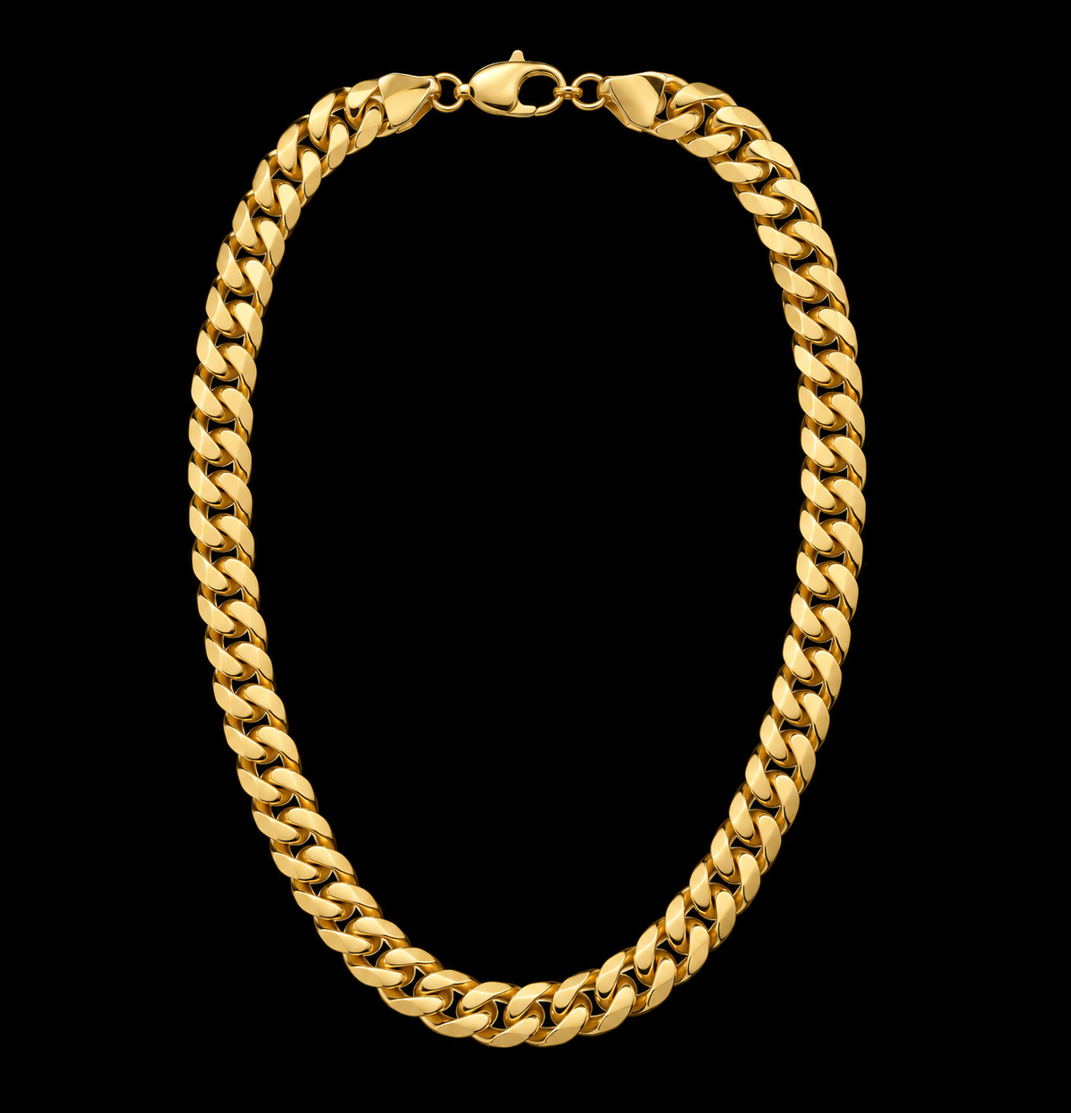 Cuban Chain 14mm 14K Gold